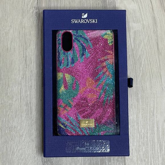 Swarovski Tropical iPhone X/XS Tropical case Multicolored - Picture 1 of 8